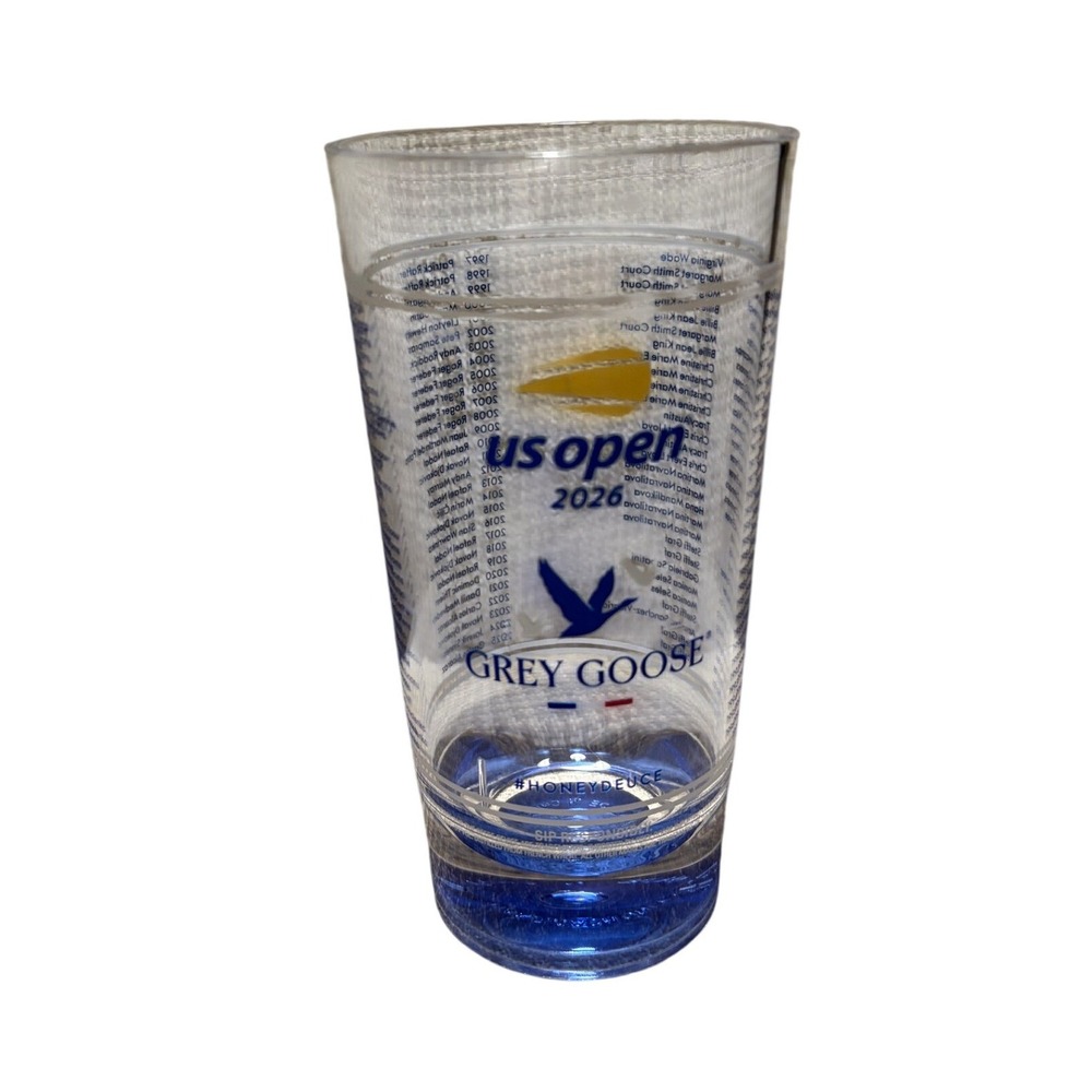 Grey Goose US Open 2026 Honey Deuce Commemorative Glass Tennis Champions